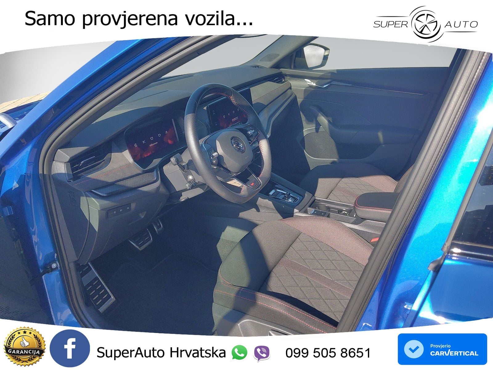 Škoda Octavia Combi RS 2.0 TDI (200 KS) DSG LED+GR SJED+ACC
