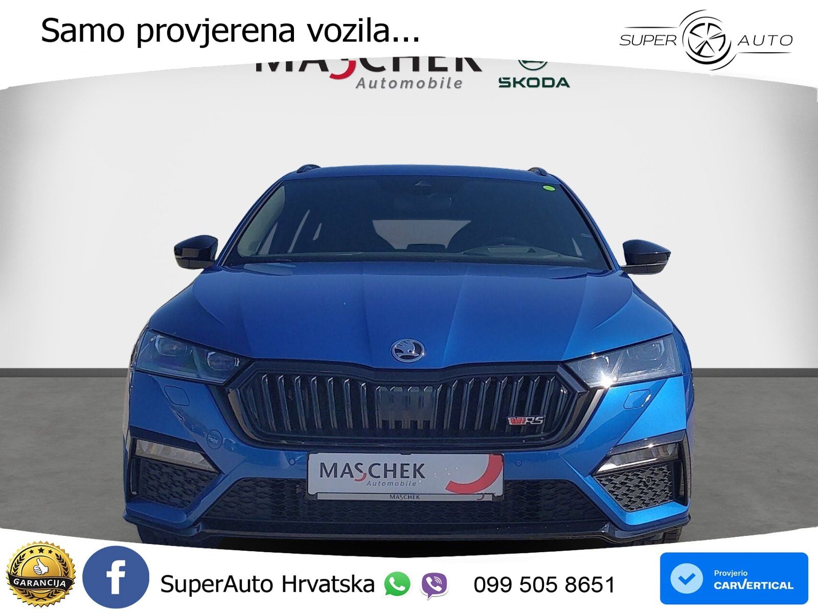 Škoda Octavia Combi RS 2.0 TDI (200 KS) DSG LED+GR SJED+ACC