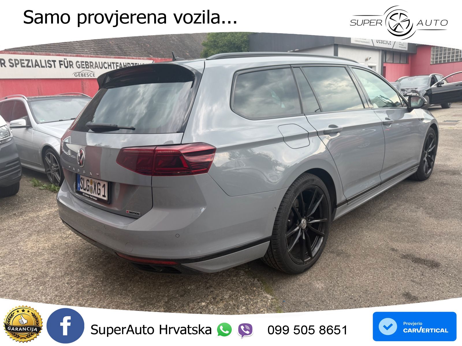 Volkswagen Passat Variant 2.0 TSI (272 KS) 4MOTION DSG R-Line MATRIX+GR SJED+KAM