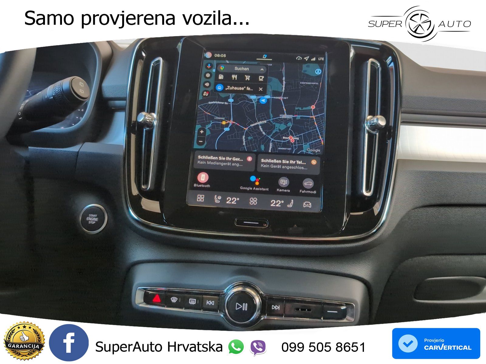 Volvo XC40 2.0 B3 163 KS Automatic LED+GR SJED+ACC