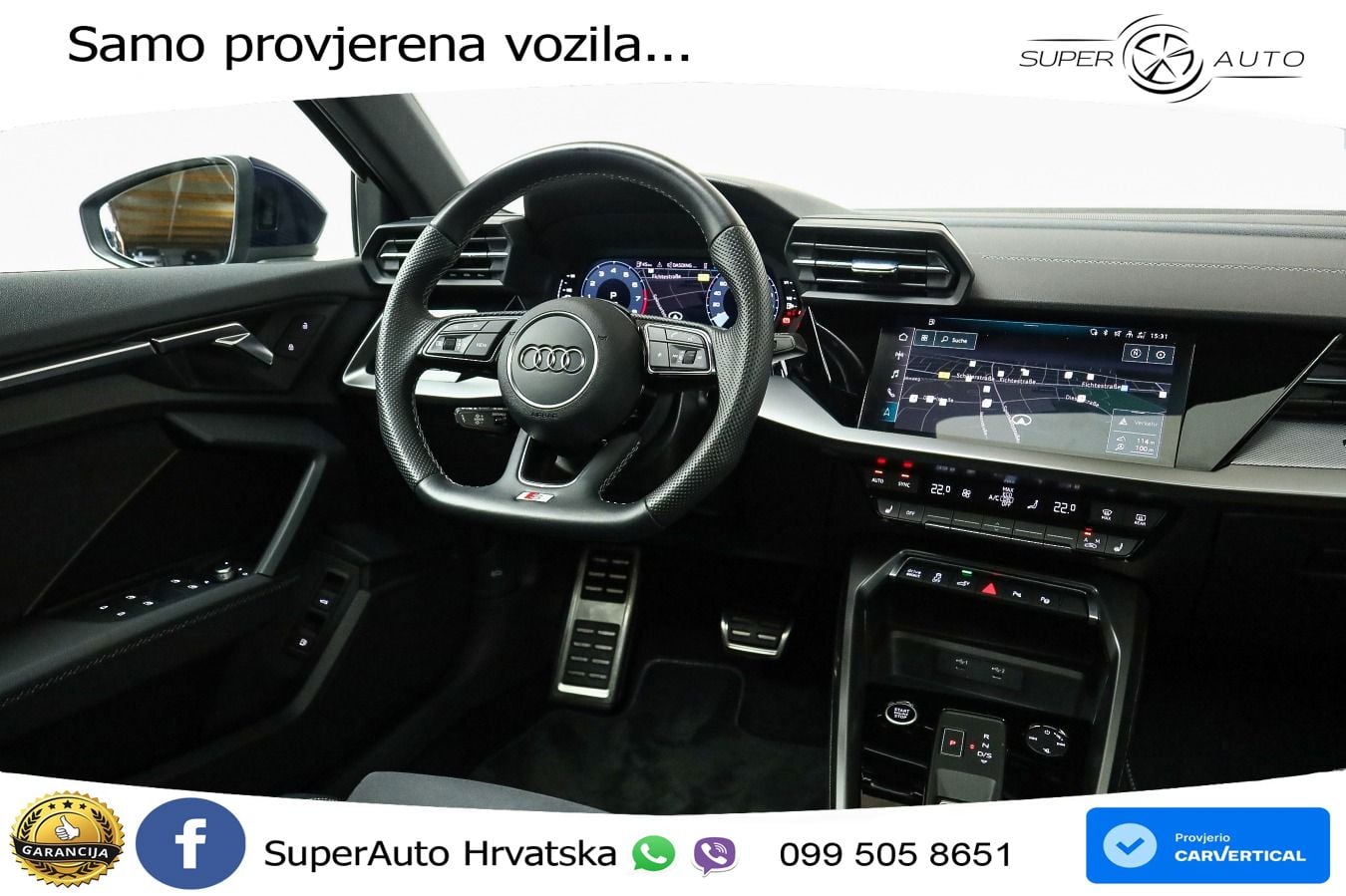Audi A3 40 TFSIe (204 KS) S tronic S line
