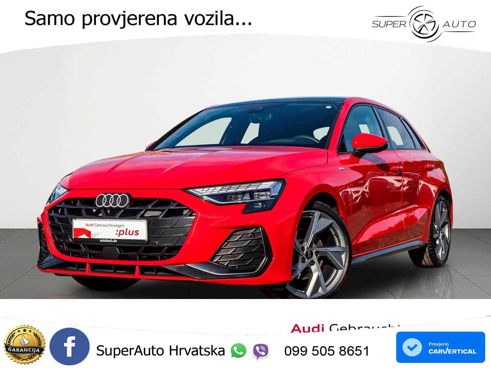 Audi A3 35 TFSI (150 KS) S tronic S line MATRIX+GR SJED+KAM