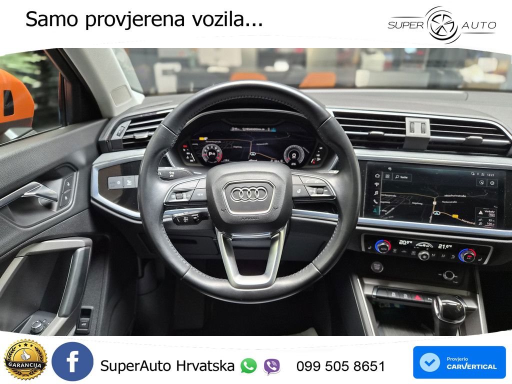 Audi Q3 45 TFSI (230 KS) quattro S tronic S line MATRIX+GR SJED+KAM