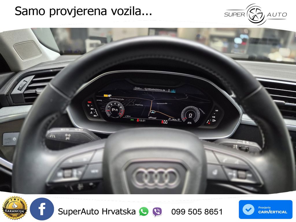 Audi Q3 45 TFSI (230 KS) quattro S tronic S line MATRIX+GR SJED+KAM