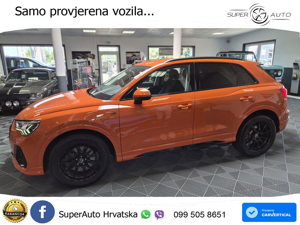 Audi Q3 45 TFSI (230 KS) quattro S tronic S line MATRIX+GR SJED+KAM