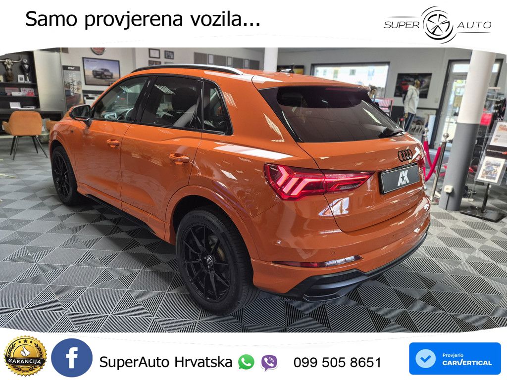Audi Q3 45 TFSI (230 KS) quattro S tronic S line MATRIX+GR SJED+KAM