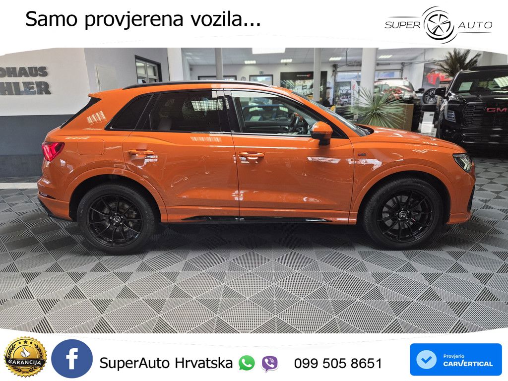 Audi Q3 45 TFSI (230 KS) quattro S tronic S line MATRIX+GR SJED+KAM