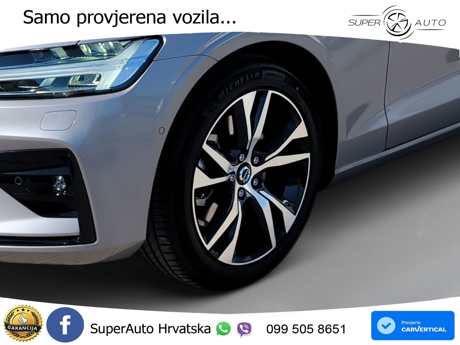 Volvo V60 2.0 B4 Benzin DCT LED+GR SJED+ACC