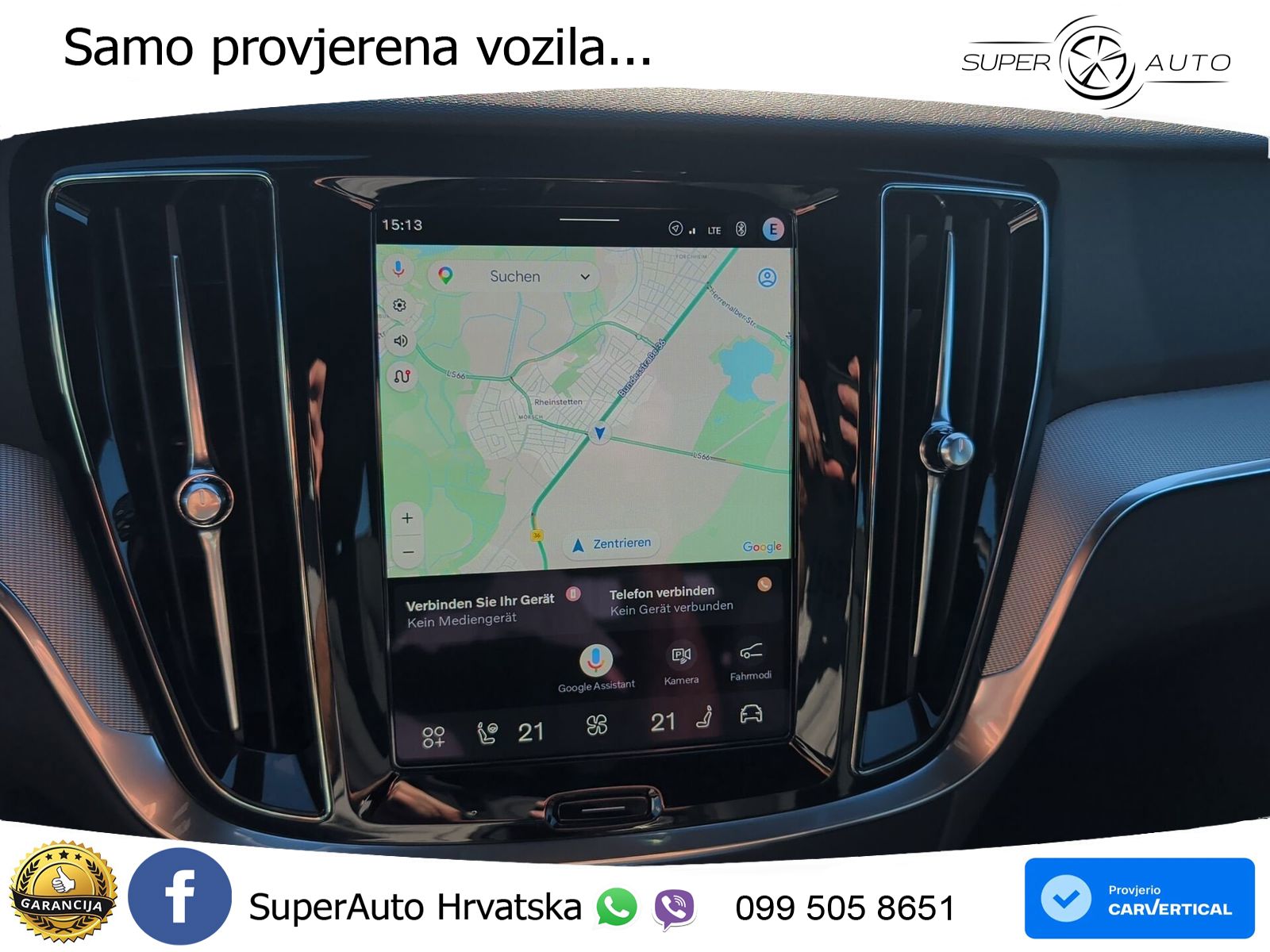 Volvo V60 2.0 B4 Benzin DCT LED+GR SJED+ACC
