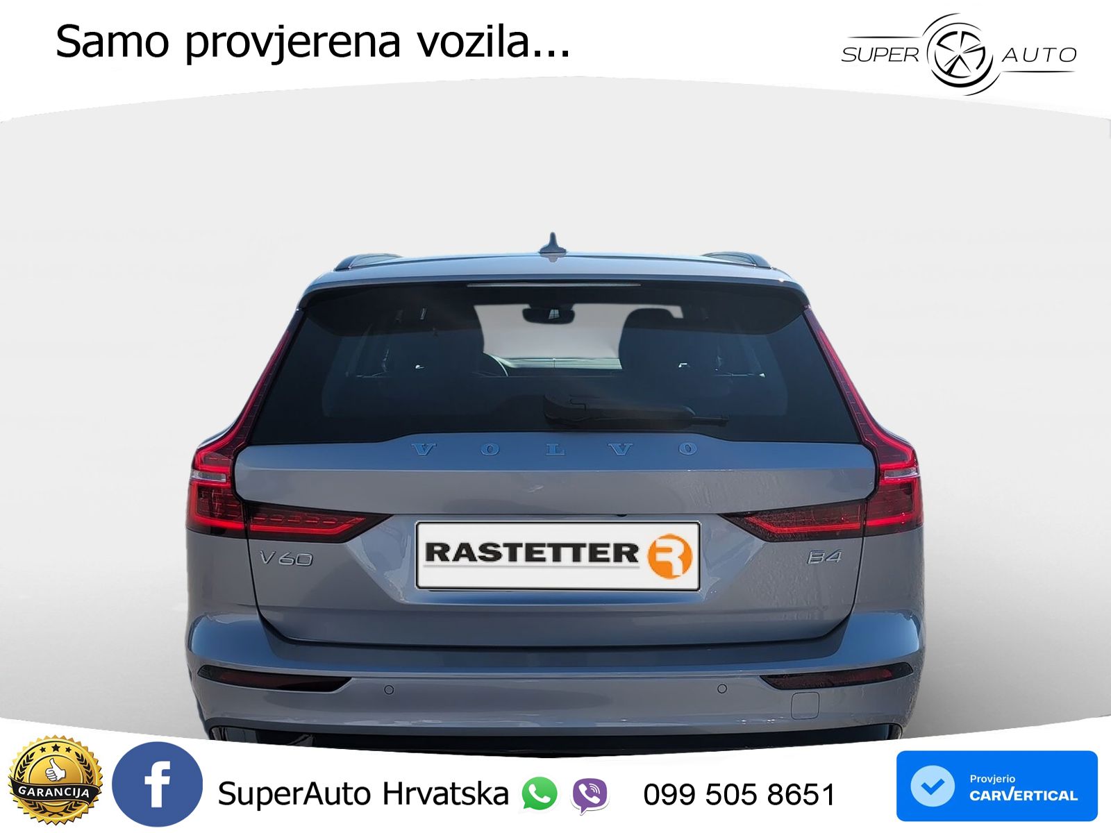 Volvo V60 2.0 B4 Benzin DCT LED+GR SJED+ACC