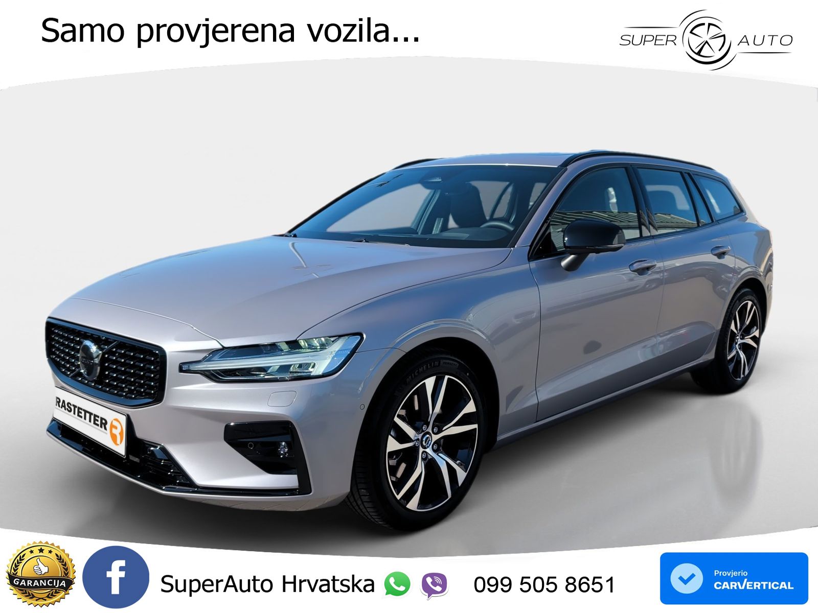 Volvo V60 2.0 B4 Benzin DCT LED+GR SJED+ACC