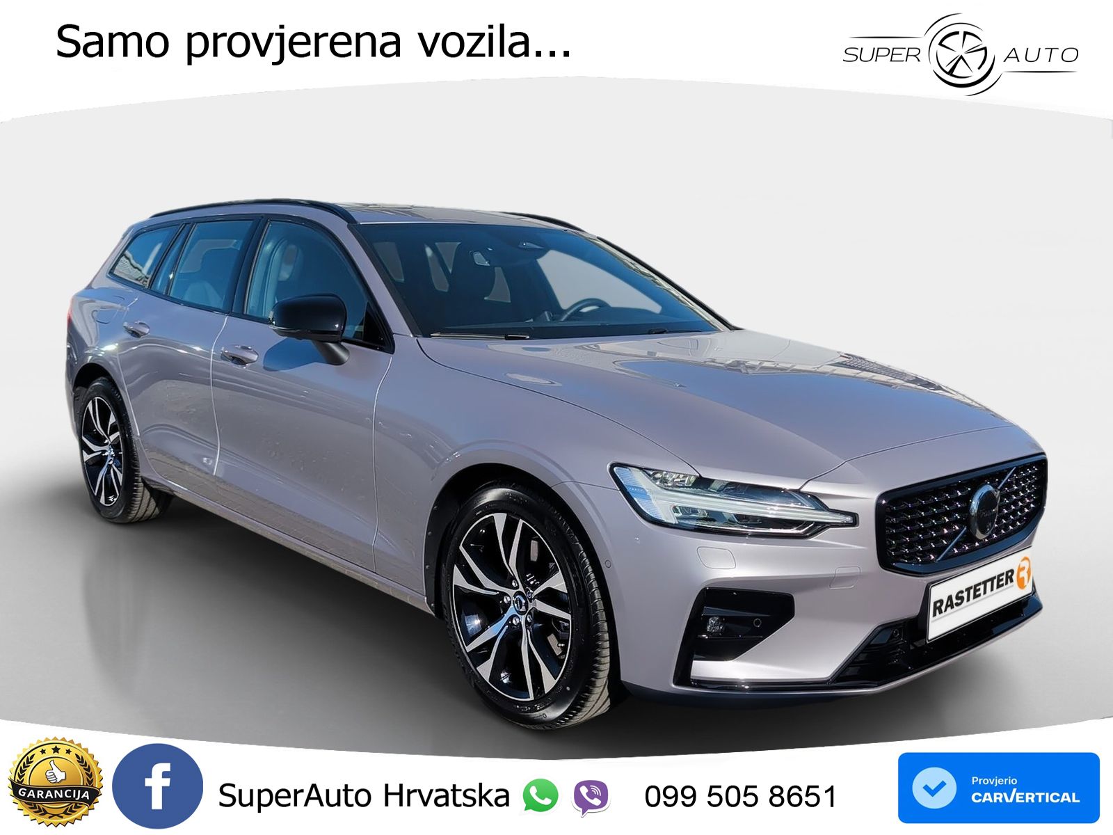 Volvo V60 2.0 B4 Benzin DCT LED+GR SJED+ACC