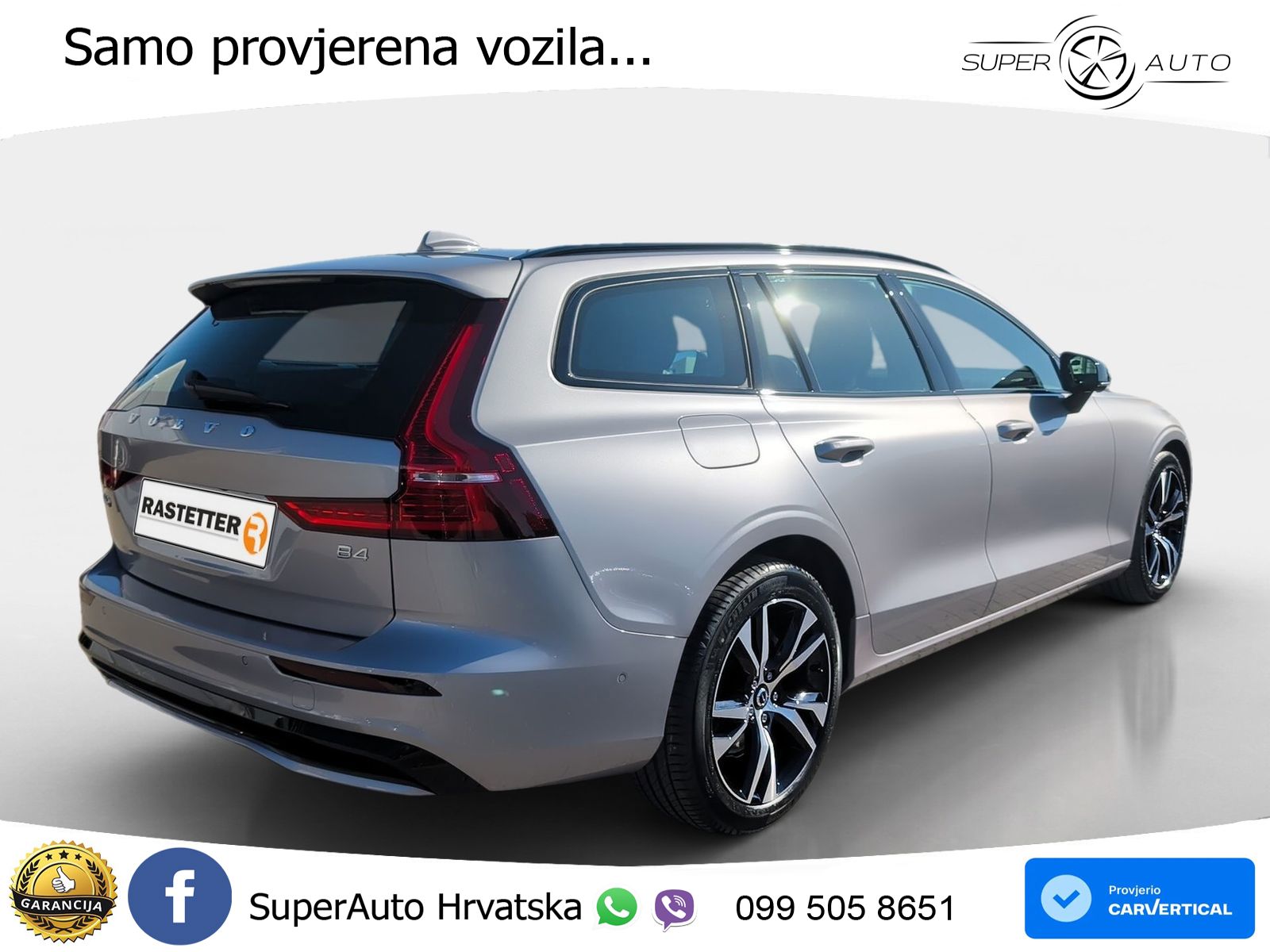 Volvo V60 2.0 B4 Benzin DCT LED+GR SJED+ACC