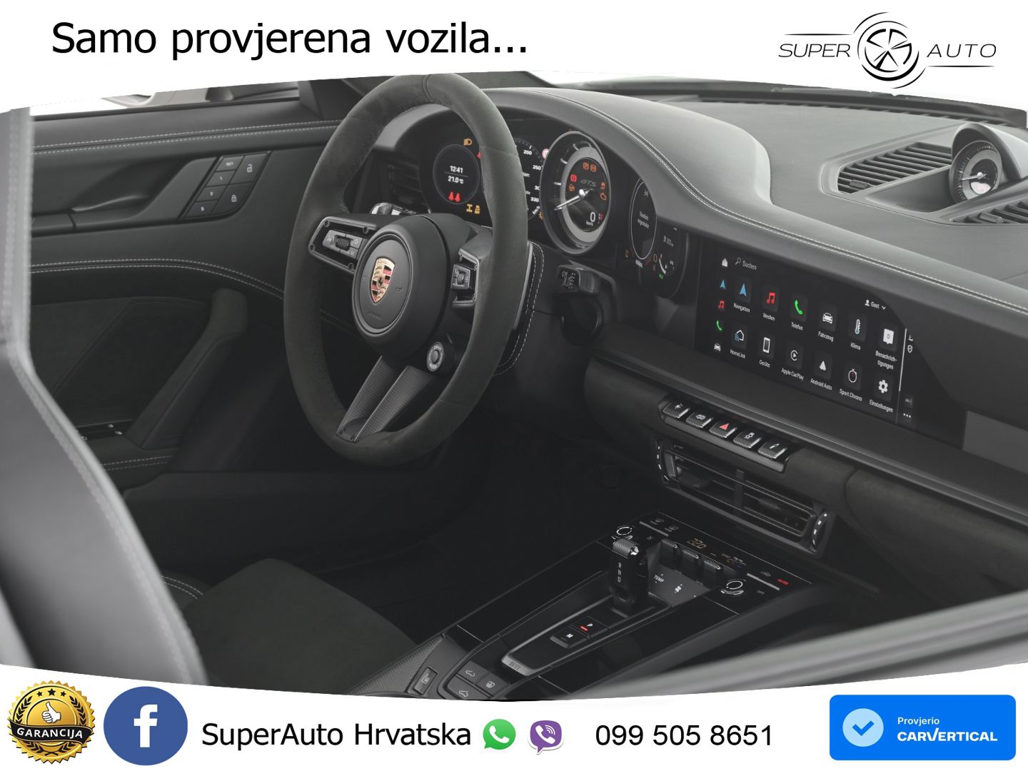 Porsche 911 Carrera 4 GTS 3.0 (480 KS) PDK LED+GR SJED+ACC