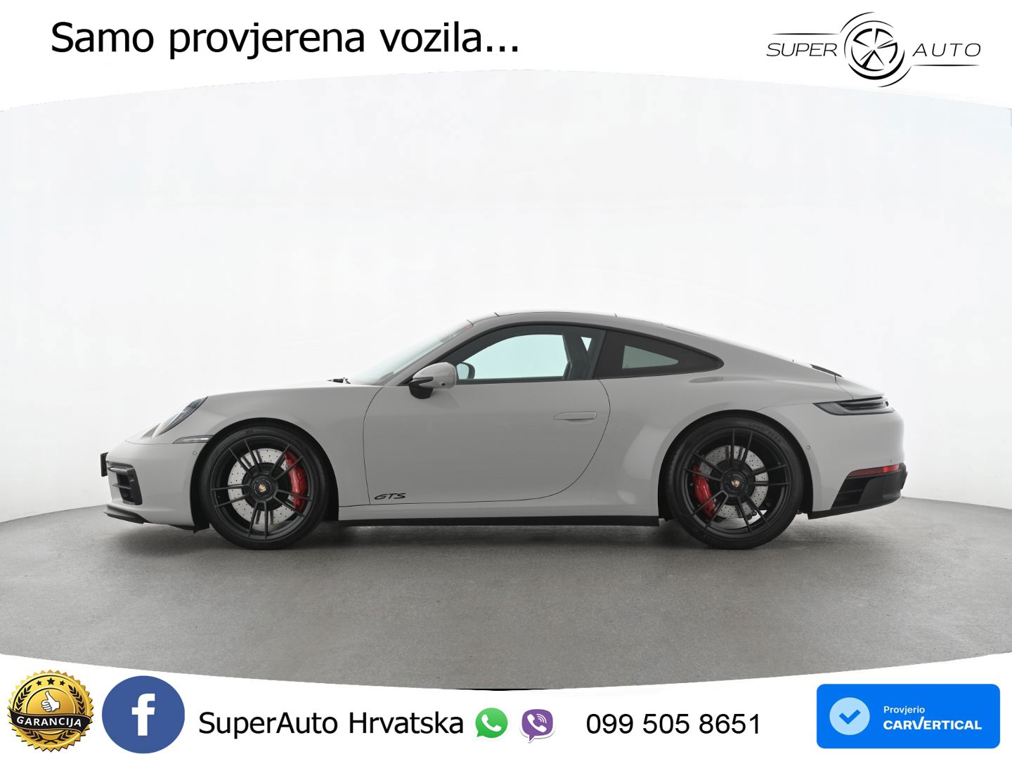 Porsche 911 Carrera 4 GTS 3.0 (480 KS) PDK LED+GR SJED+ACC