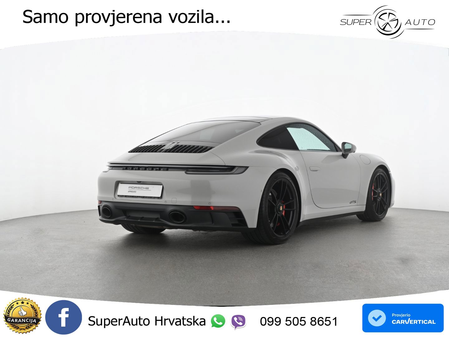 Porsche 911 Carrera 4 GTS 3.0 (480 KS) PDK LED+GR SJED+ACC