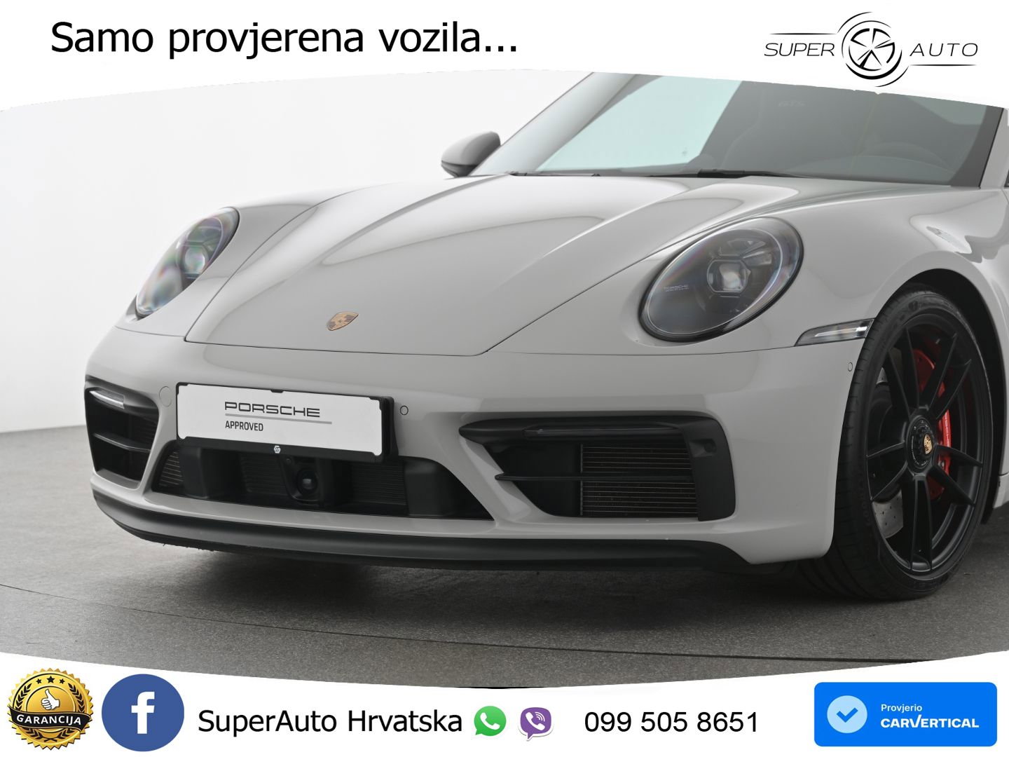 Porsche 911 Carrera 4 GTS 3.0 (480 KS) PDK LED+GR SJED+ACC