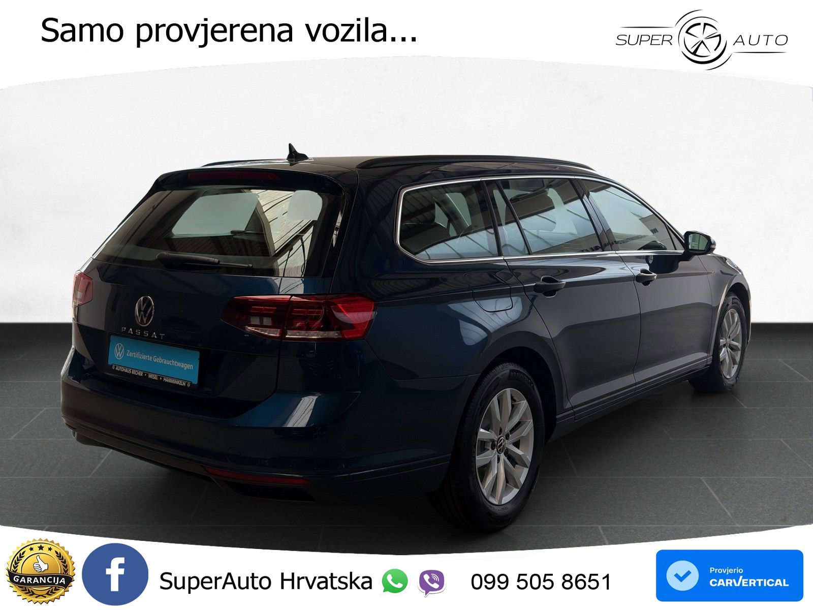 Volkswagen Passat Variant 2.0 TDI (150 KS) DSG Business LED+GR SJED+ACC