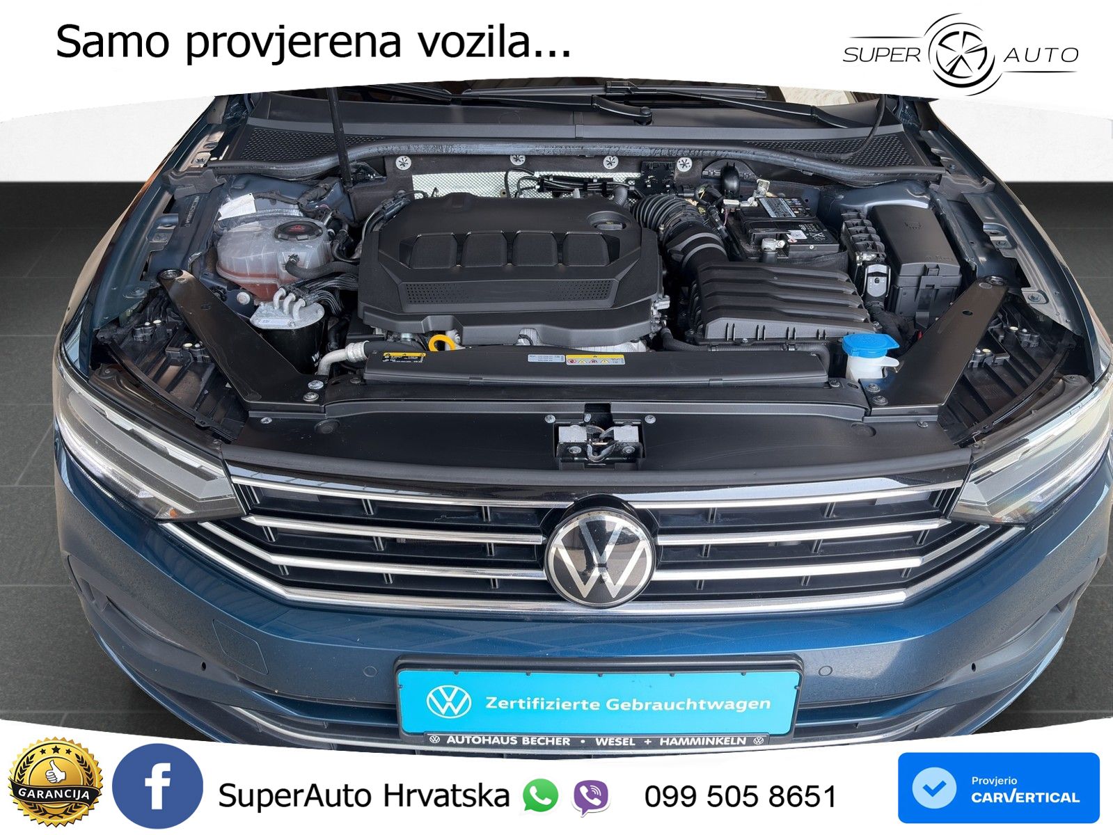 Volkswagen Passat Variant 2.0 TDI (150 KS) DSG Business LED+GR SJED+ACC