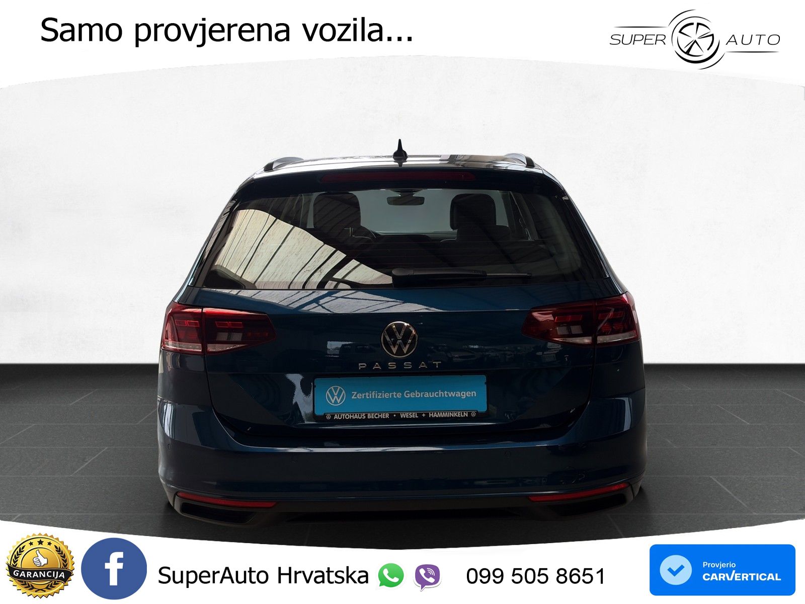 Volkswagen Passat Variant 2.0 TDI (150 KS) DSG Business LED+GR SJED+ACC