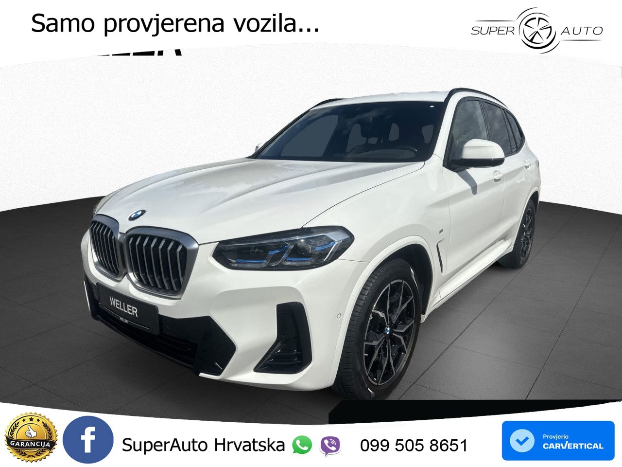 BMW X3 20d xDrive Steptronic M Sport LED+GR SJED+ACC