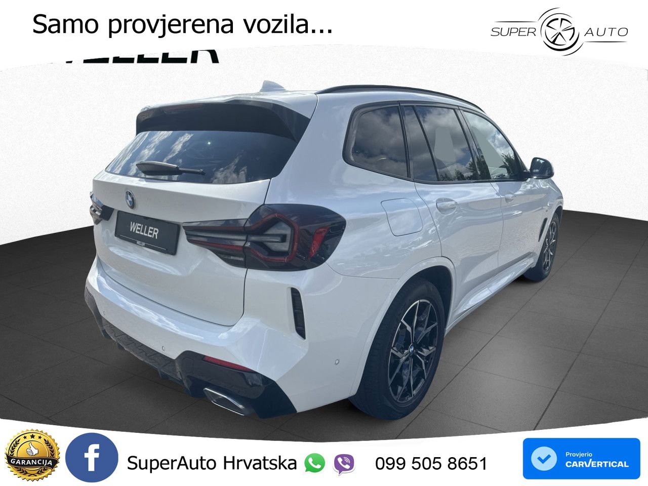 BMW X3 20d xDrive Steptronic M Sport LED+GR SJED+ACC