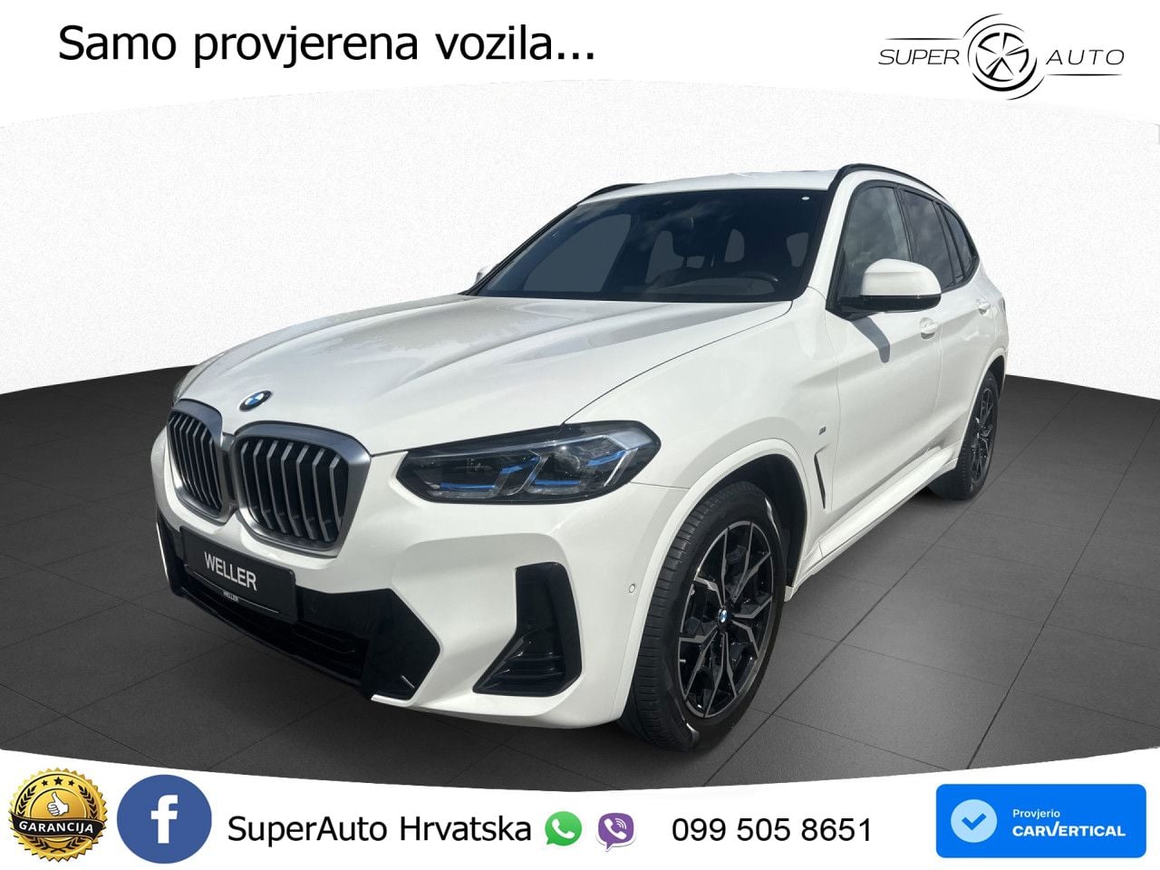 BMW X3 20d xDrive Steptronic M Sport LED+GR SJED+ACC