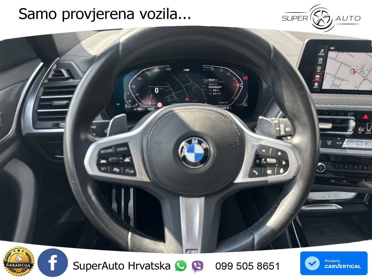 BMW X3 20d xDrive Steptronic M Sport LED+GR SJED+ACC