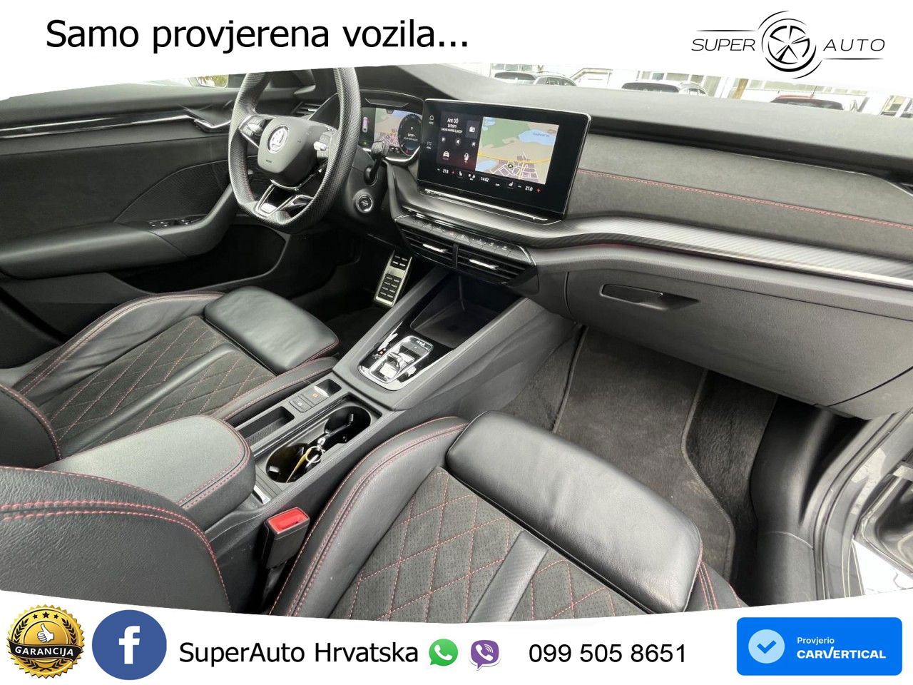 Škoda Octavia Combi RS 2.0 TDI (200 KS) 4x4 DSG LED+GR SJED+ACC