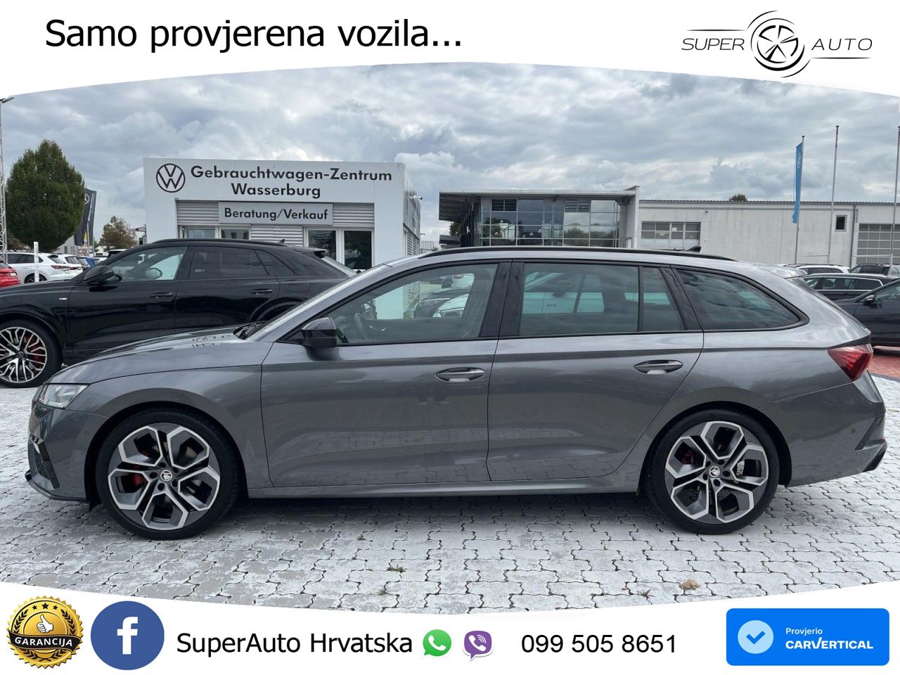 Škoda Octavia Combi RS 2.0 TDI (200 KS) 4x4 DSG LED+GR SJED+ACC