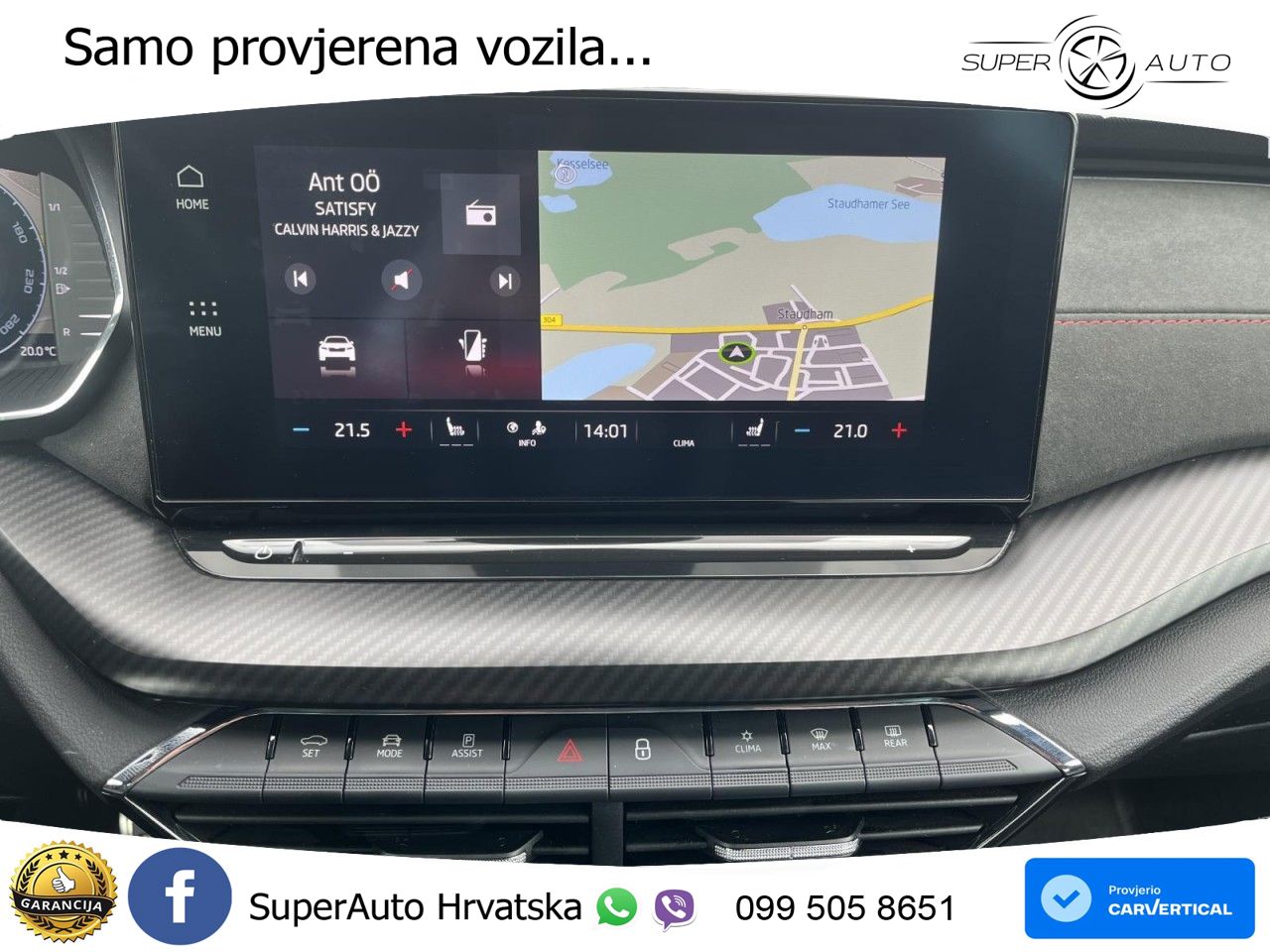 Škoda Octavia Combi RS 2.0 TDI (200 KS) 4x4 DSG LED+GR SJED+ACC