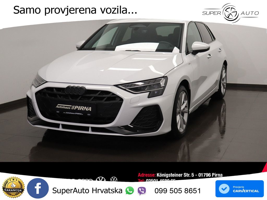 Audi A3 35 TFSI (150 KS) S tronic S line