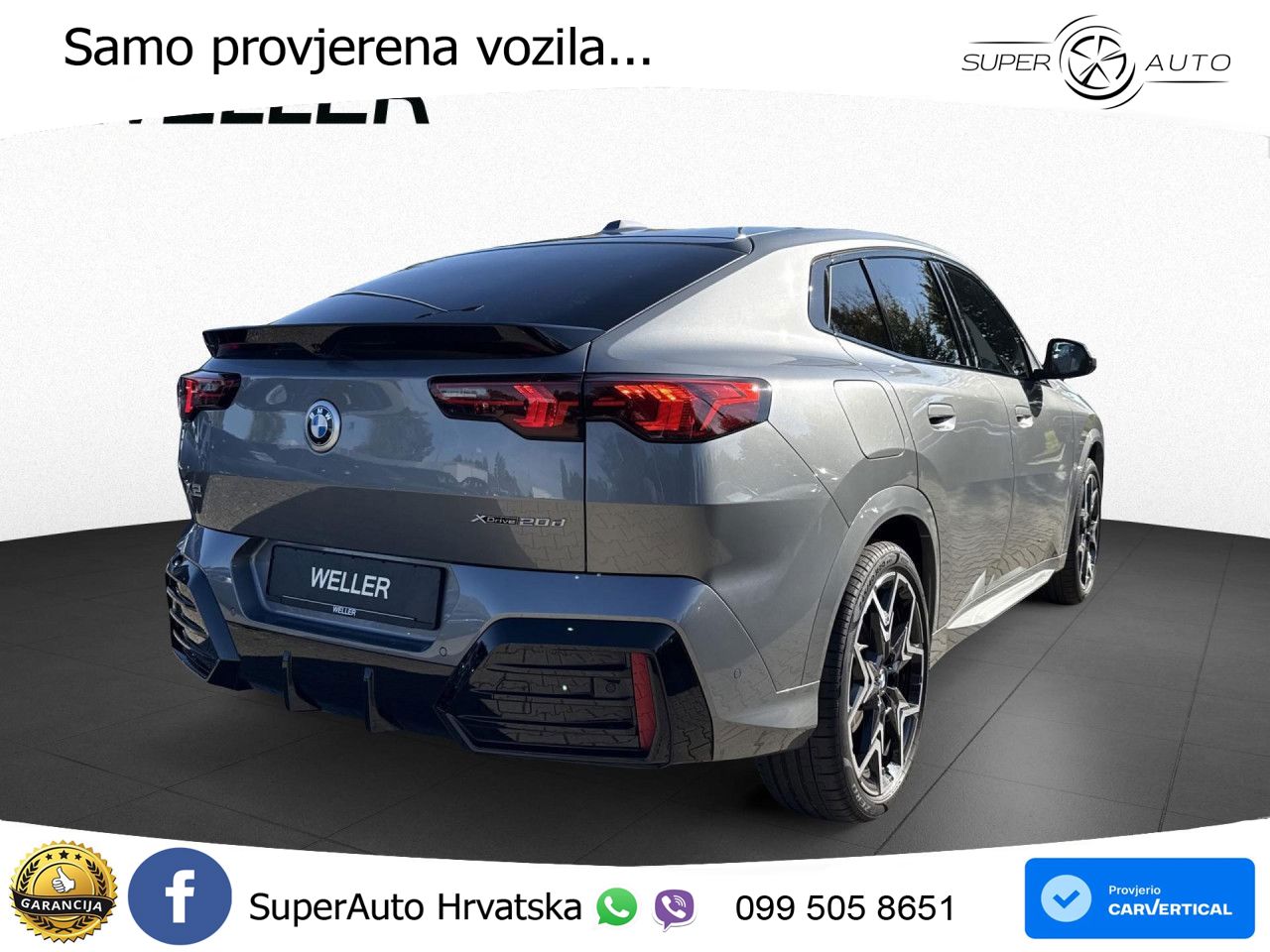 BMW X2 xDrive20d Steptronic M Sport LED+GR SJED+ACC