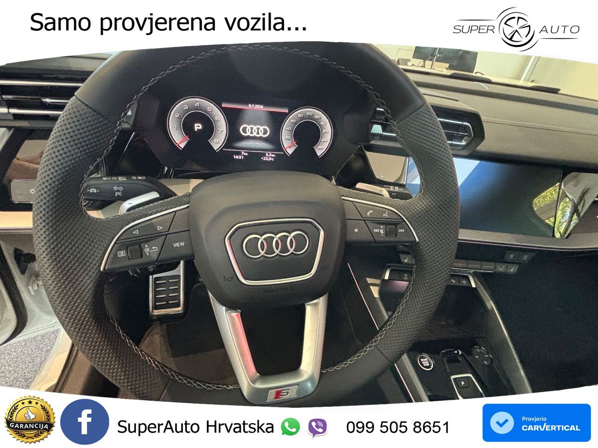 Audi A3 35 TFSI (150 KS) S tronic S line LED+GR SJED+ACC