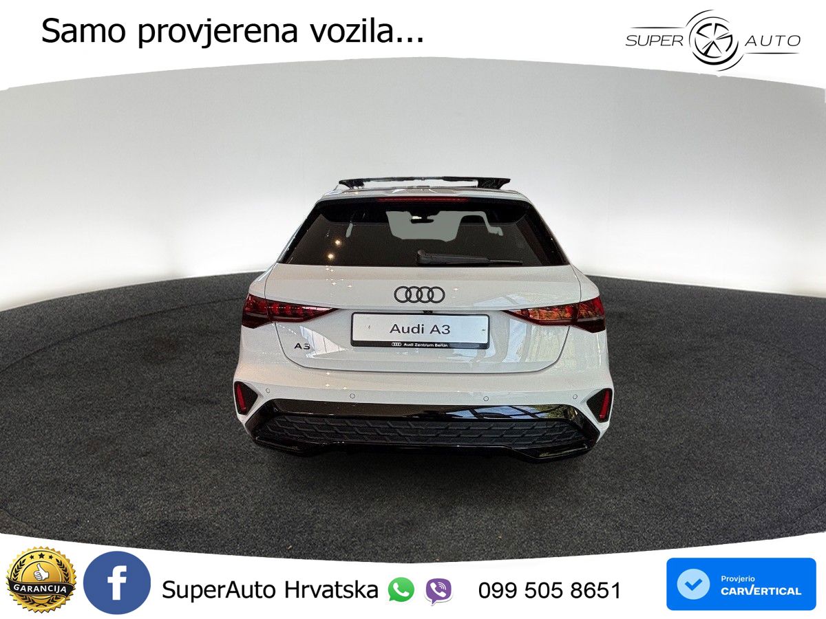 Audi A3 35 TFSI (150 KS) S tronic S line LED+GR SJED+ACC