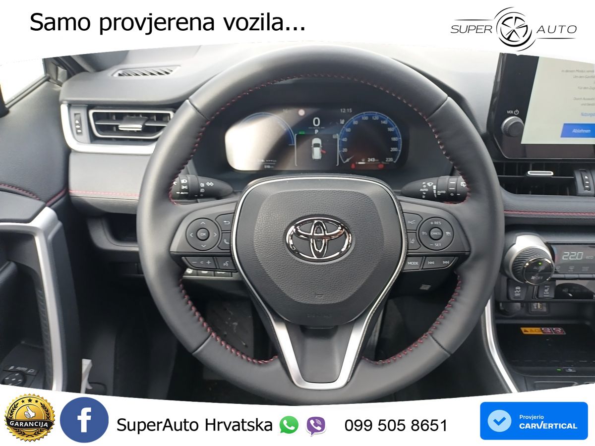 Toyota RAV4 2.5 (306 KS) Hybrid AWD-i eCVT LED+GR SJED+ACC