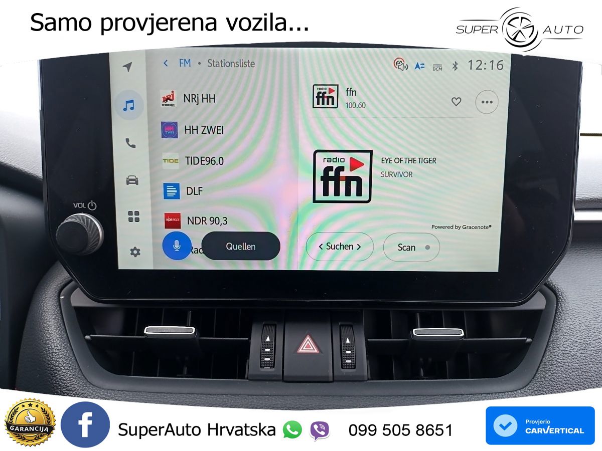 Toyota RAV4 2.5 (306 KS) Hybrid AWD-i eCVT LED+GR SJED+ACC