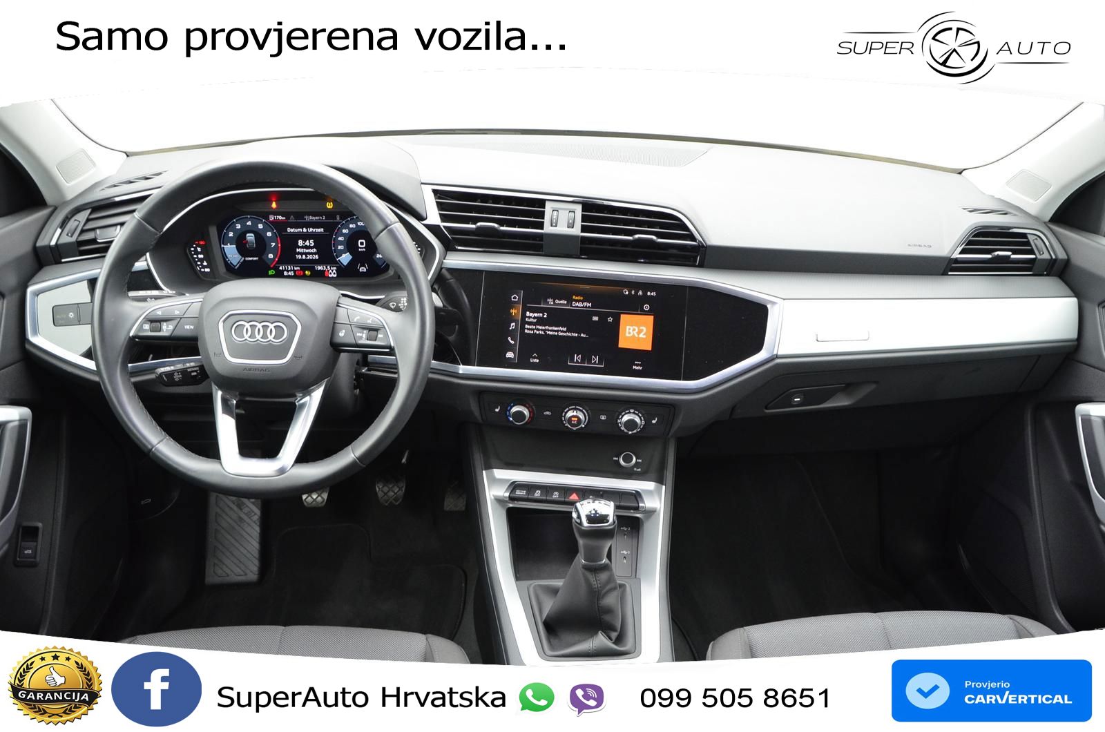 Audi Q3 II Sportback 35 TFSI (150 KS) LED+GR SJED+ACC