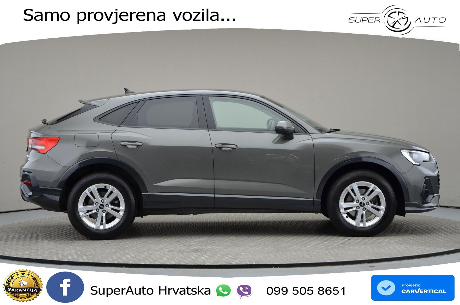 Audi Q3 II Sportback 35 TFSI (150 KS) LED+GR SJED+ACC