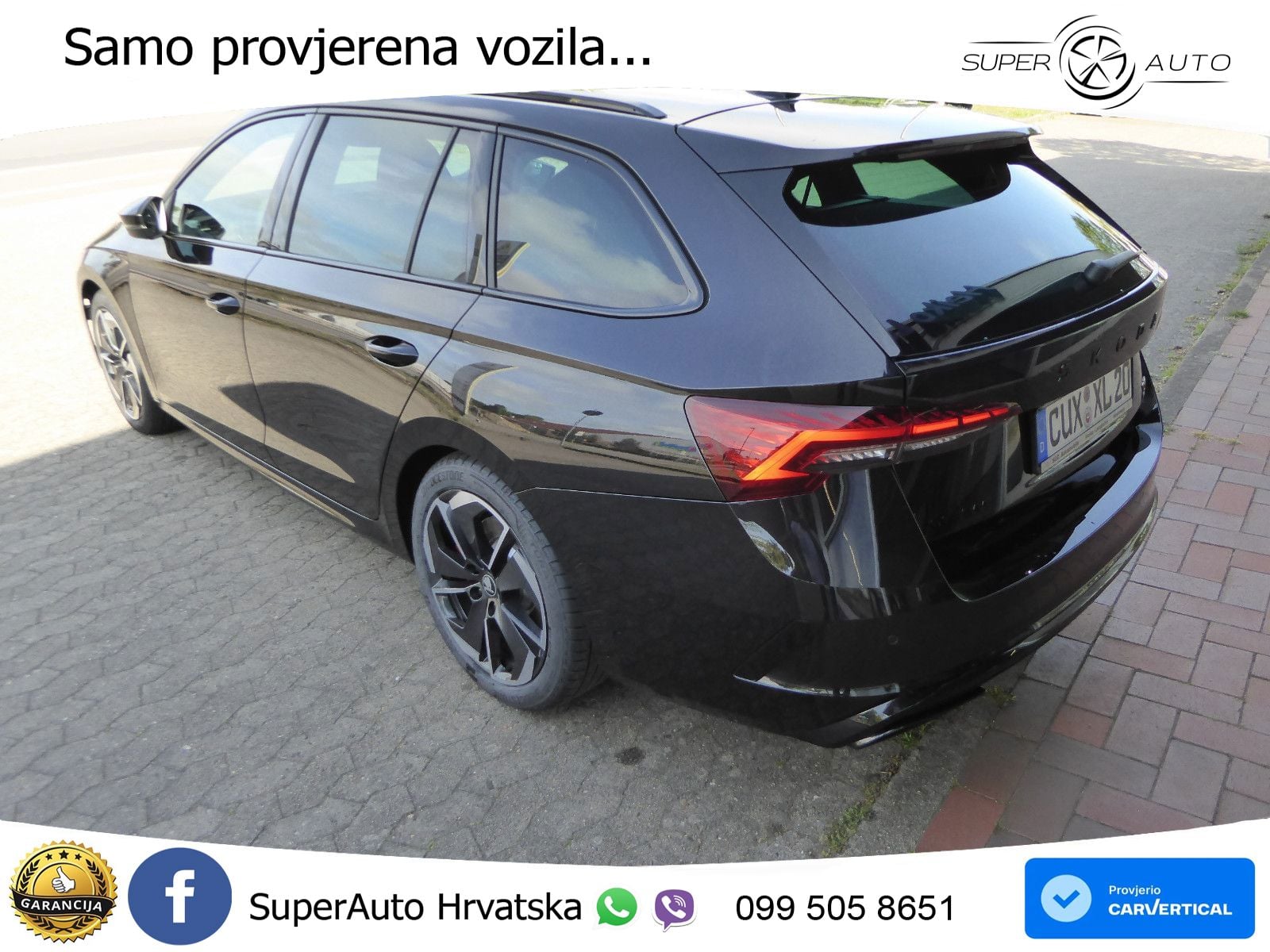 Škoda Octavia Combi RS 2.0 TSI (265 KS) DSG MATRIX+GR SJED+KAM