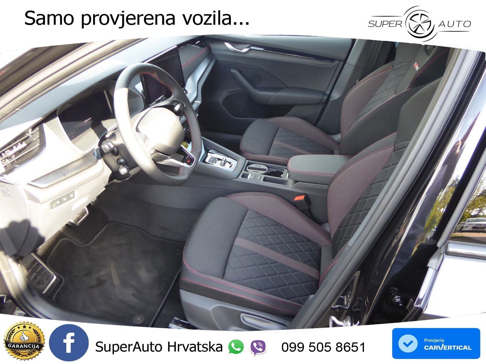 Škoda Octavia Combi RS 2.0 TSI (265 KS) DSG MATRIX+GR SJED+KAM