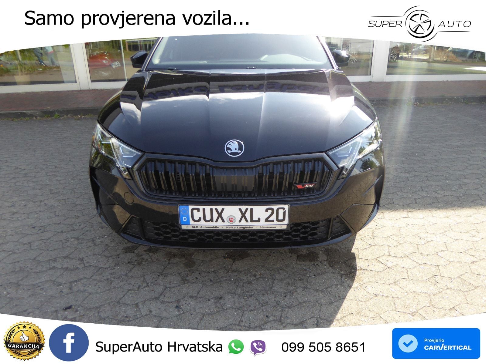 Škoda Octavia Combi RS 2.0 TSI (265 KS) DSG MATRIX+GR SJED+KAM
