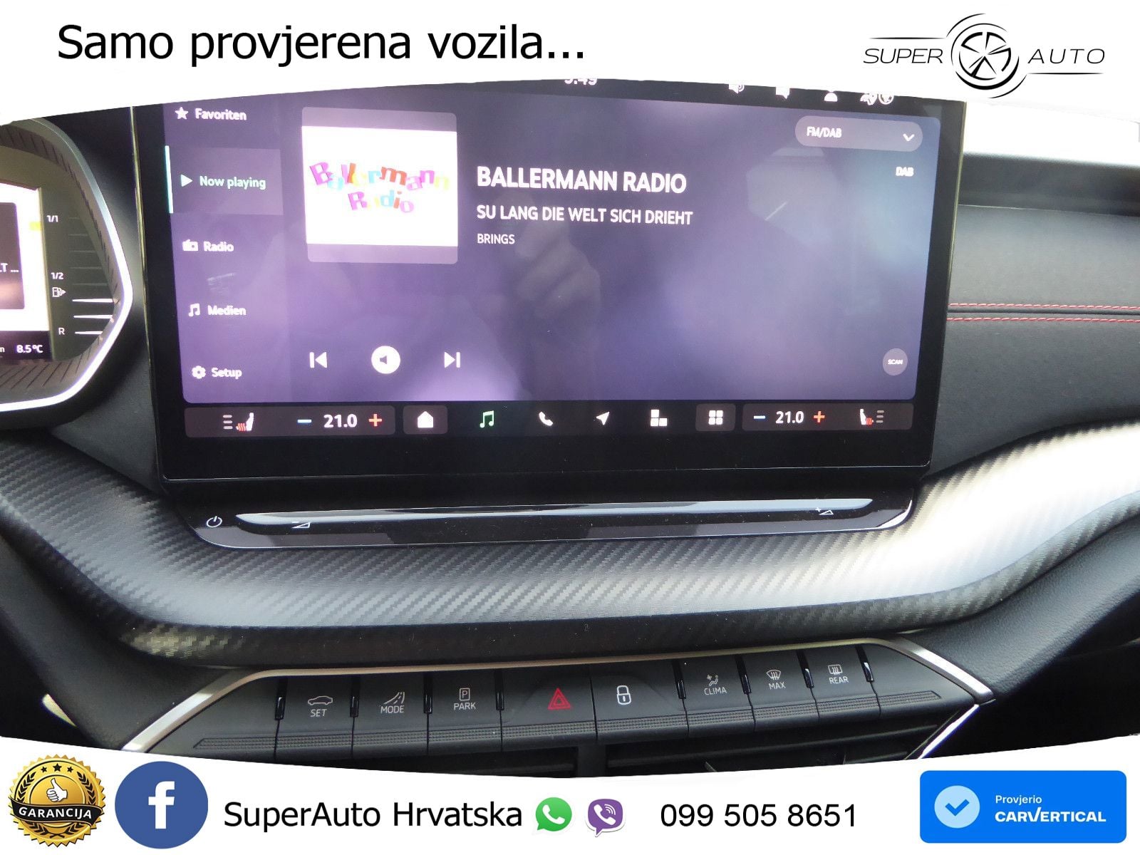 Škoda Octavia Combi RS 2.0 TSI (265 KS) DSG MATRIX+GR SJED+KAM