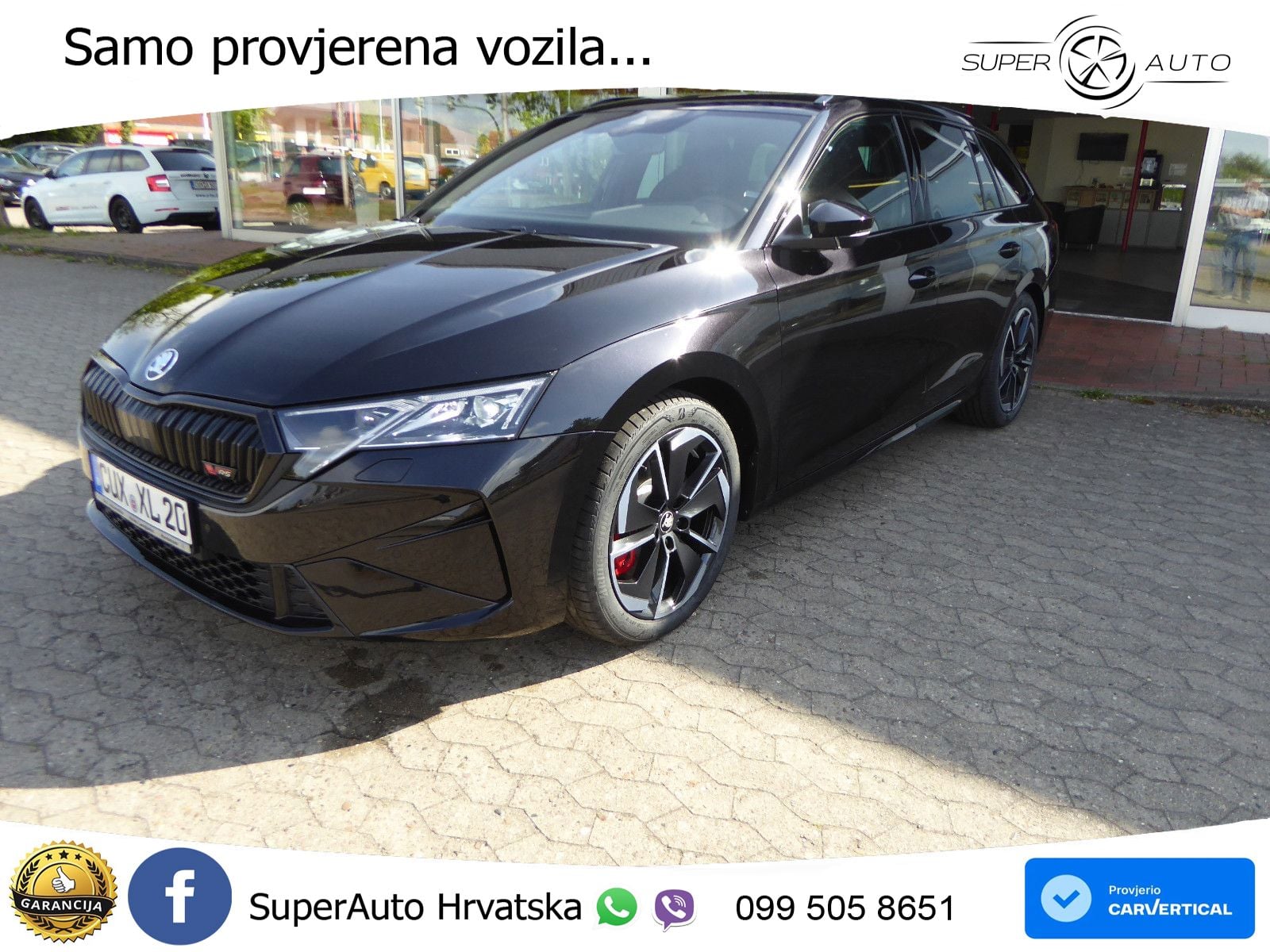 Škoda Octavia Combi RS 2.0 TSI (265 KS) DSG MATRIX+GR SJED+KAM