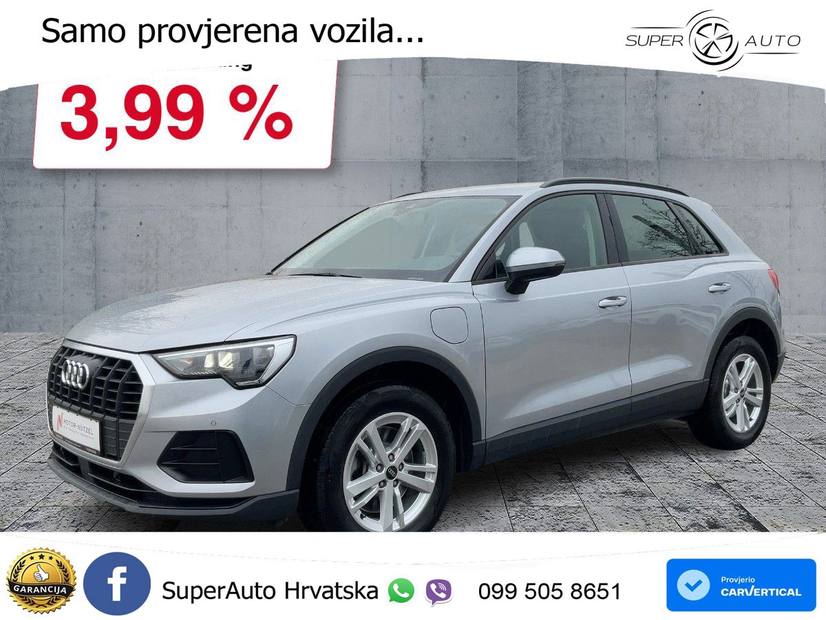 Audi Q3 45 TFSIe (245 KS) S tronic LED+GR SJED+ACC