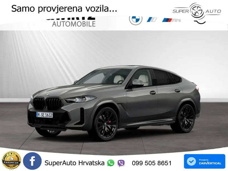 BMW X6 30d (298 KS) xDrive Steptronic M Sport LED+GR SJED+ACC