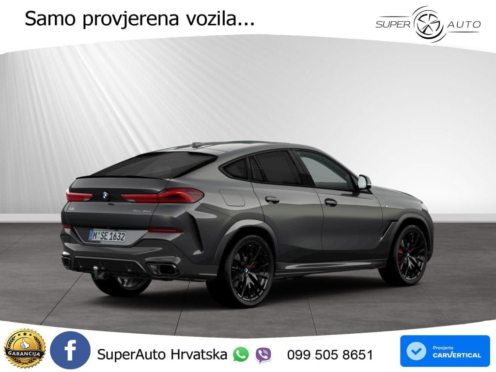 BMW X6 30d (298 KS) xDrive Steptronic M Sport LED+GR SJED+ACC