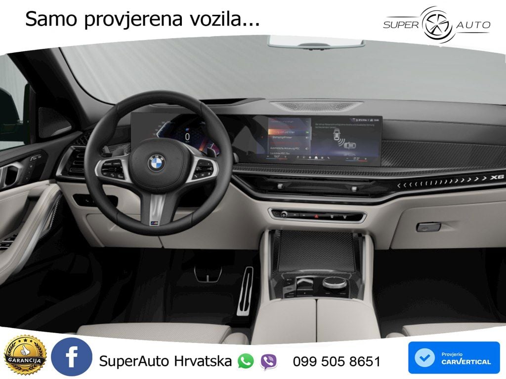 BMW X6 30d (298 KS) xDrive Steptronic M Sport LED+GR SJED+ACC