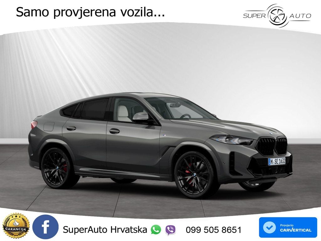 BMW X6 30d (298 KS) xDrive Steptronic M Sport LED+GR SJED+ACC