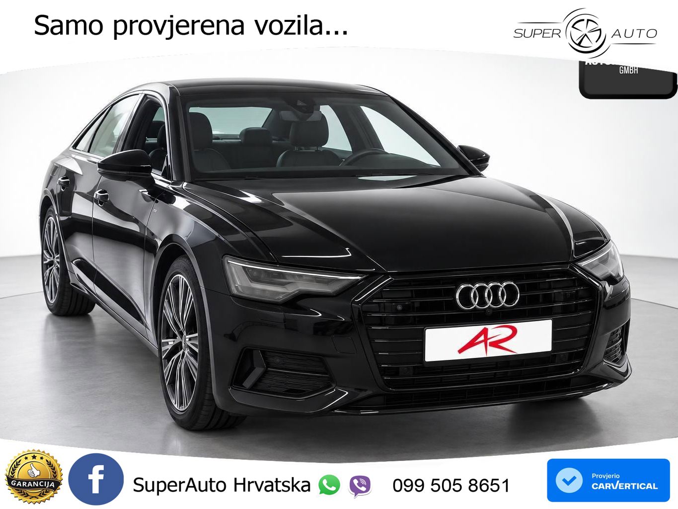 Audi A6 55 TFSI V6 (340 KS) quattro S tronic S line LED+GR SJED+ACC